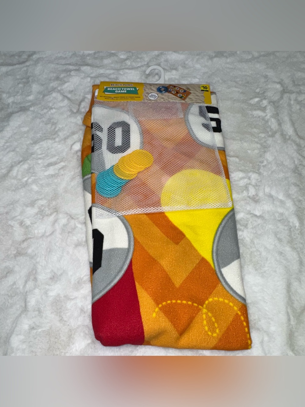 NEW skee ball beach towel game